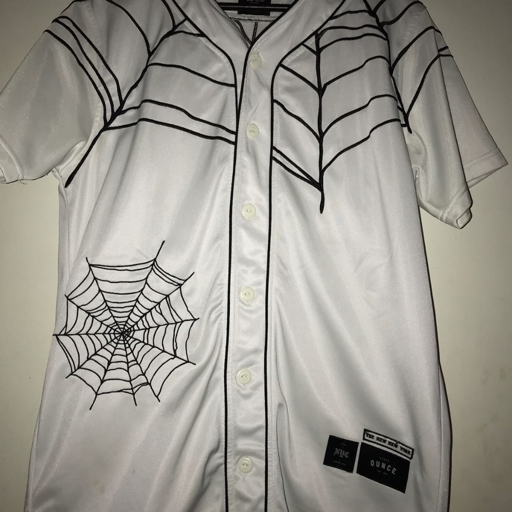 (S O L D ) 40oz Spider Baseball Jersey